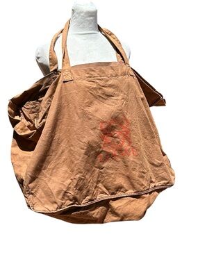Loewe Brown Dust Bag Extra Large Straps Logo